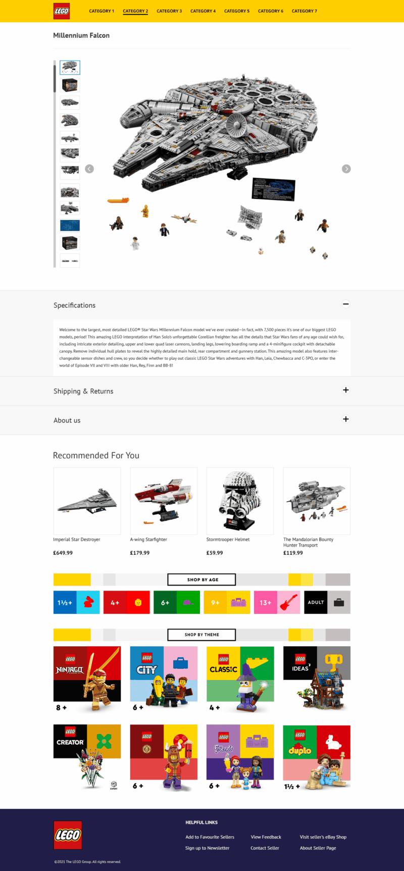 Lego scaled Lego scaled