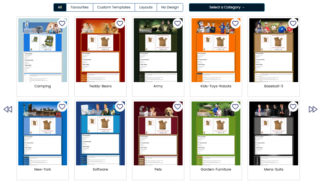 free ebay templates