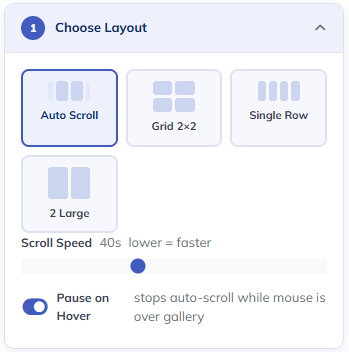 cross sell layout - ebay listing tool