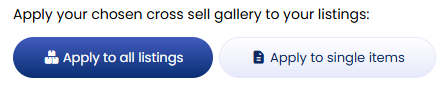 cross sell apply to listings - cross sell - - ebay listing tool
