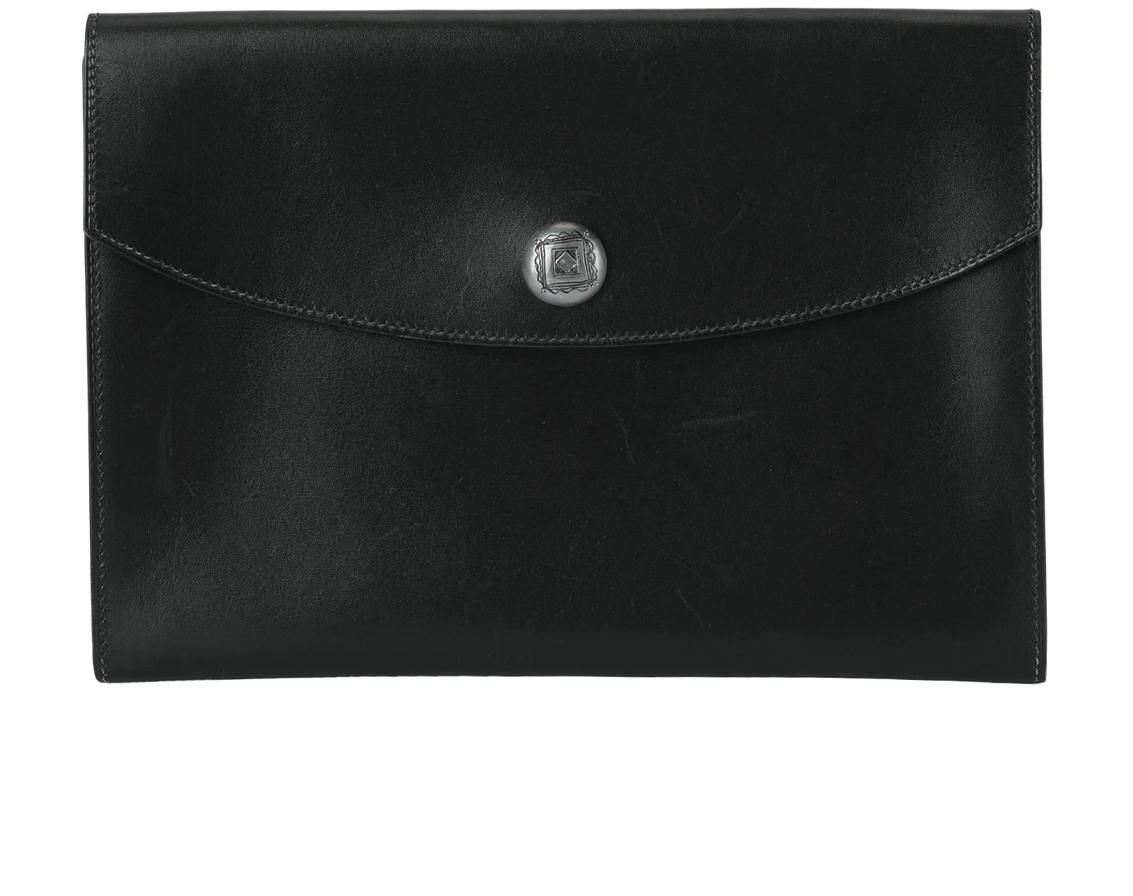 Hermès Rio Clutch In Box Calf Noir Clutch
