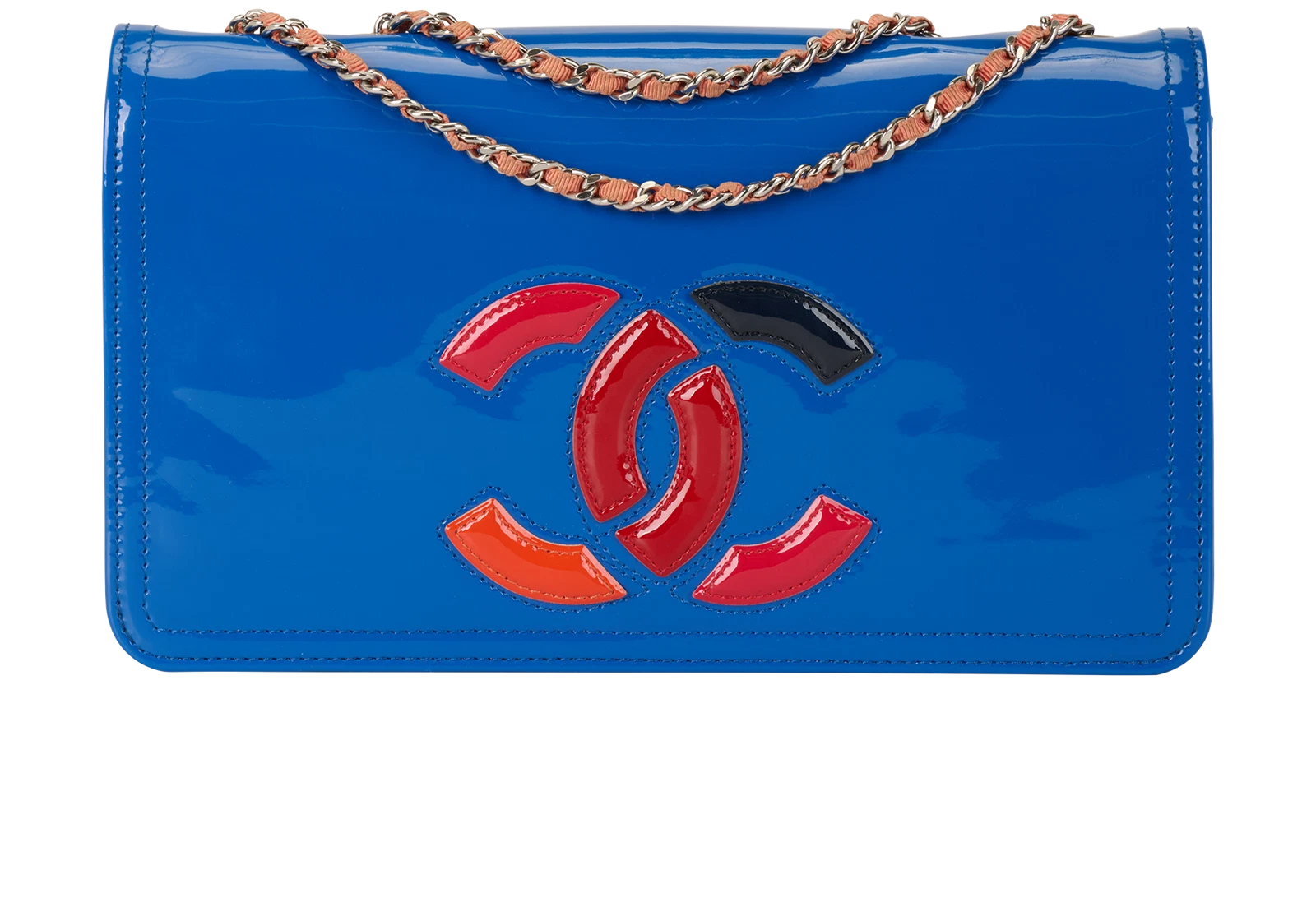 Chanel Lipstick Flap Crossbody Patent Leather