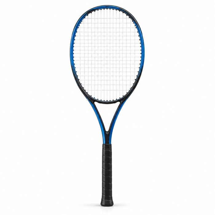 A tennis racket on a listing page mock-up