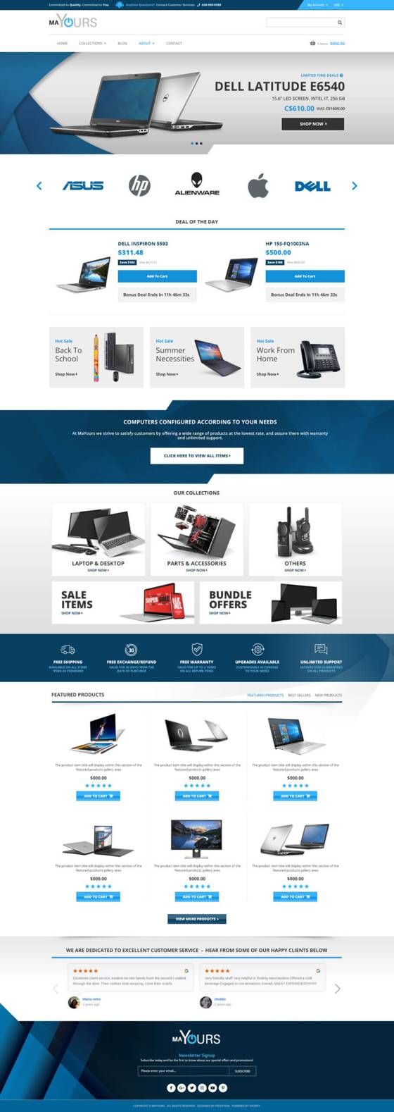 Dhari Shopify website designed by Frooition